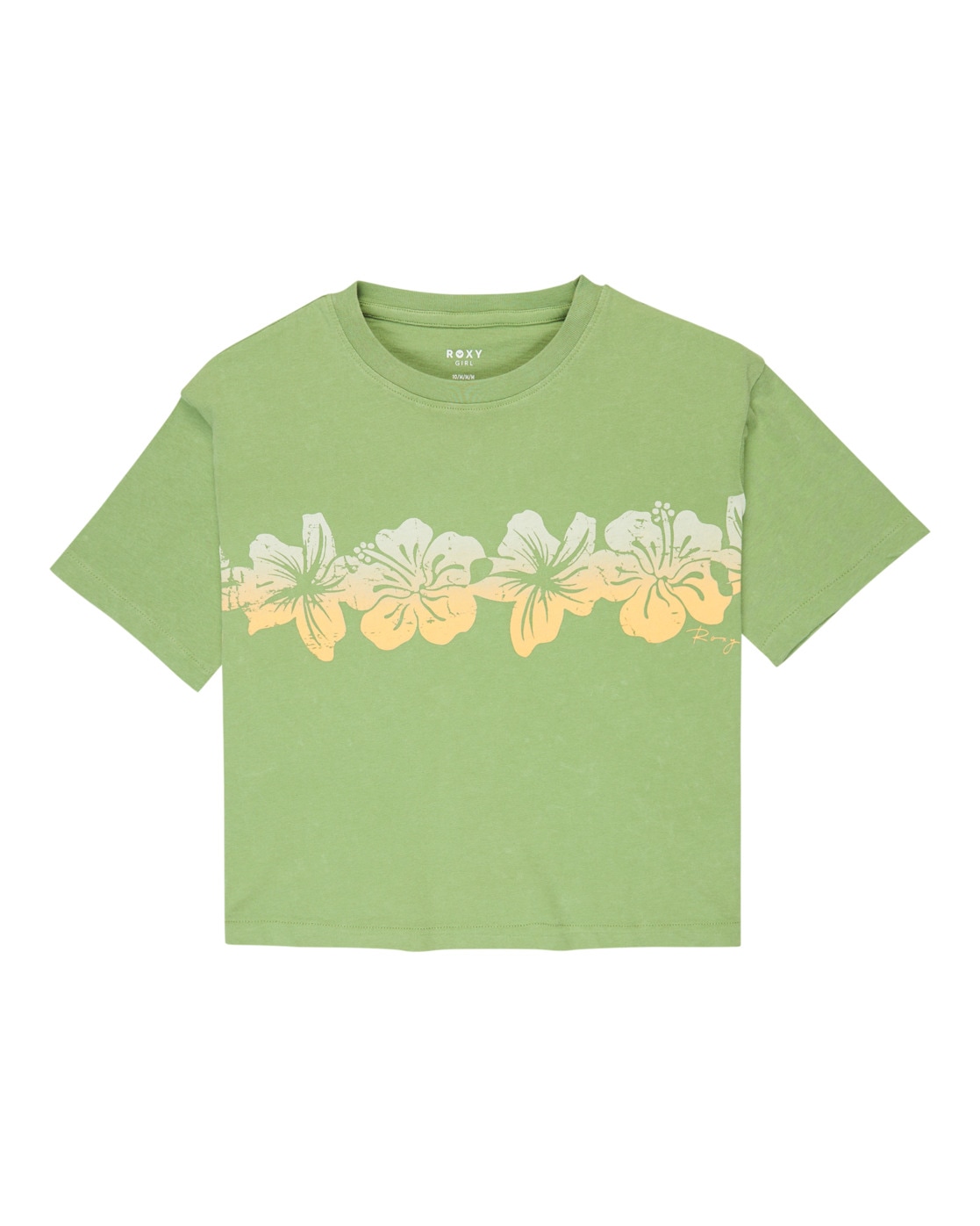 Shirttop ROXY "Sun For All Seasons", Kinder, Gr. 4(101-108cm), grün, 100% Baumwolle, Tops Image