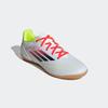 Fußballschuh ADIDAS PERFORMANCE "F50 CLUB IN", Gr. 44,5, bunt (cloud weiß, core schwarz, solar gelb), Synthetik, sportlich, Schuhe, für Halle und Straße