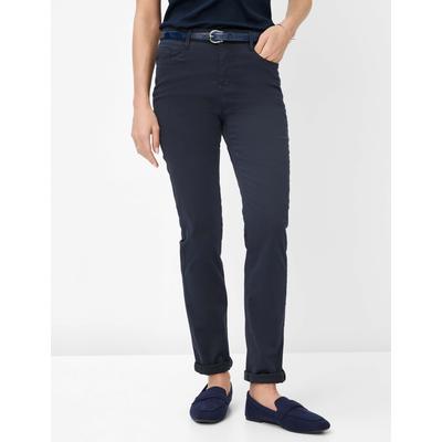 5-Pocket-Hose BRAX "Style MARY", Damen, Gr. 36K (18), Kurzgrößen, blau, 78% Baumwolle, 18% Lyocell, 4% Elasthan, Hosen Image