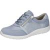 Schnürschuh WALDLÄUFER "M-IRA-Soft", Damen, Gr. 5 (38), blau (hellblau), Nubukleder, Textil, sportlich, Schuhe, Freizeitschuh, Halbschuh, Komfortschuh in Schuhweite M (extra weit)