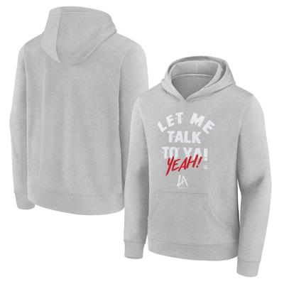 WWE LA Knight Let Me Talk To Ya Text Hoodie - Grau - Jugendliche Image