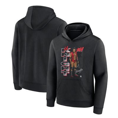 WWE LA Knight Vertical Hoodie - Schwarz - Jugendliche Image