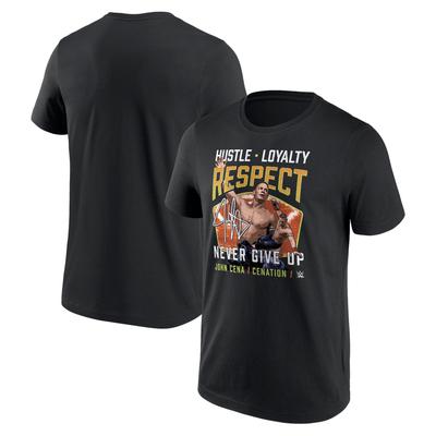 WWE John Cena Cenation Respect T-Shirt - Schwarz - Herren Image