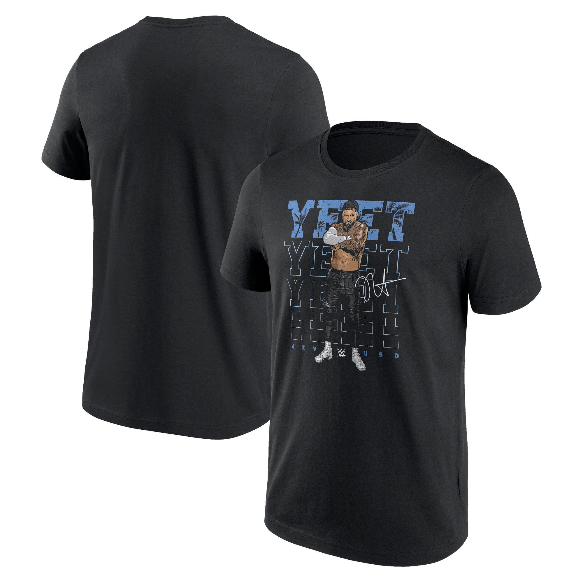 WWE Jey Uso Yeet T-Shirt - Schwarz - Herren Image