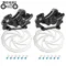 MUQZI Disc Brake Kit Bike Disc Brake Caliper Bicycle 22.2mm Brake Lever MTB Road Bike Cable 140mm