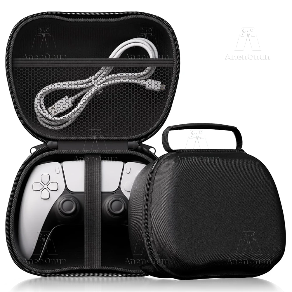 Universal Controller Carrying Case Anti-Fall Anti-Scratch EVA Shell Gamepad Portable Storage Bag for PS5,PS4,PS3,Xbox,Switch Pro