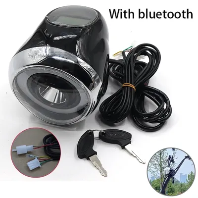 Electric Scooter Meter Headlight Bluetooth Headlight Battery Display CItycoco Electric Scooter