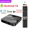 Android 14 TV Box Bluetooth 5.2 ATV 8K 4K Set Top Box 4GB 64GB AV1 S905W2 Quad Core 2.4G&5G Dual