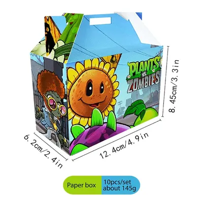 Cartoon MINISO birthday decoration Candy Box Gift Happy Birthday Party Favor Bag Gift Box with Handles Baby Shower for Boys