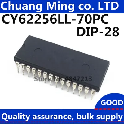 Free Shipping 5pcs/lots CY62256LL-70PC CY62256NLL-70PXC CY62256LL CY62256 256K (32K x 8) Static RAM