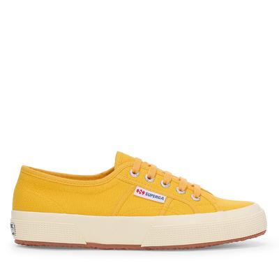 Superga 2750 Cotu Classic - Yellow Bright off White Trainers