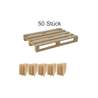 Einwegpalette 120x80x13cm 2. Wahl 1000 kg Traglast (SET = 50 Stück) Image