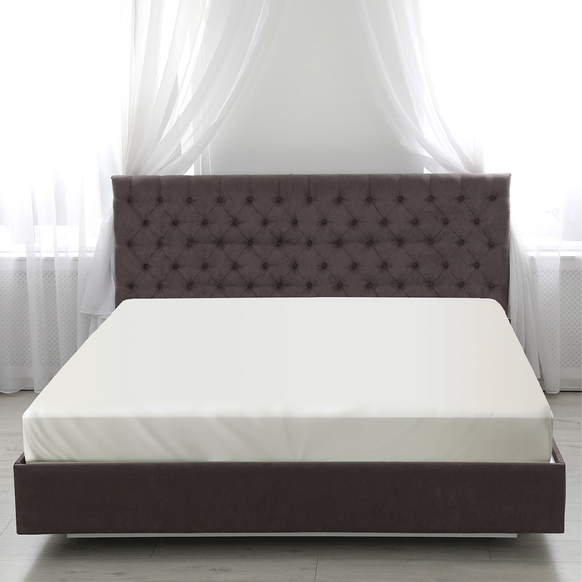 Bestlivings Spannbettlaken Cashmere Touch - 90-100x200cm ( Beige ) Image