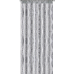 Bestlivings Fadenvorhang Metallic-Streifen Silber ca. 300 x250 cm silber - silber metallic