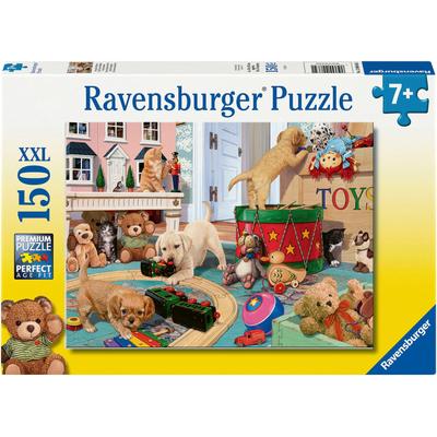 Puzzle RAVENSBURGER "Verspielte Welpen", bunt, Puzzles, KinderB:36cm H:49cm, Made in Germany, B:36cm H:49cm