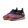 Fußballschuh PUMA "FUTURE 8 MATCH IT Mid Fußballschuhe Jugendliche", Kinder, Gr. 34, schwarz, weiß glowing rot, Obermaterial: Textil, Synthetik; Futter: Textil, Synthetik; Innensohle: Textil; Laufsohle: Gummi, Schuhe