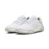 Golfschuh PUMA "Shadowcat NITRO™ Golfschuhe aus Leder Herren", Gr. 46, grau (weiß ash gray), Obermaterial: Textil, Kuhleder, Synthetik; Futter: Textil; Innensohle: Textil; Laufsohle: Gummi, Synthetik, Schuhe