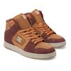 Sneaker DC SHOES "Manteca 4 Hi Wr", Gr. 10,5(44), braun, braun, weiß, 51.34% Leder, 24% Synthetikmaterial, 24.66% Polyester, Schuhe