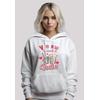 Kapuzenpullover F4NT4STIC "Anti Valentinstag V is for Vodka", Damen, Gr. 5XL, weiß, Obermaterial: 65% Baumwolle, 35% Polyester, casual, relaxed fit, Langarm, Pullover, Premium Qualität