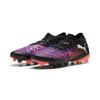 Fußballschuh PUMA "FUTURE 8 MATCH FG/AG Fußballschuhe Erwachsene", Gr. 48, schwarz, weiß glowing rot, Obermaterial: Synthetik, Textil; Futter: Synthetik, Textil; Innensohle: Textil; Laufsohle: Synthetik, Schuhe