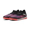 Fußballschuh PUMA "FUTURE 8 MATCH IT Fußballschuhe Erwachsene", Gr. 45, schwarz, weiß glowing rot, Obermaterial: Textil, Synthetik; Futter: Textil, Synthetik; Innensohle: Textil; Laufsohle: Gummi, Schuhe