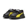 Sneaker PUMA "Scuderia Ferrari HP Anzarun Sneakers Kinder", Kinder, Gr. 24, schwarz speed gelb, Obermaterial: Synthetik, Textil; Futter: Textil; Innensohle: Textil; Laufsohle: Synthetik, Schuhe