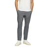 Stoffhose S.OLIVER, Herren, Gr. 30, Länge 34, grau, Obermaterial: 98% Baumwolle, 2% Elasthan, unifarben, casual, straight fit knöchellang, Hosen, mit Reißverschluss