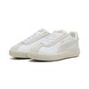 Sneaker PUMA "PUMA Club Klassika Sneakers Damen", Gr. 40.5, weiß warm gold, Obermaterial: Textil, Kuhleder, Synthetik; Futter: Textil, Synthetik; Innensohle: Textil; Laufsohle: Gummi, Schuhe