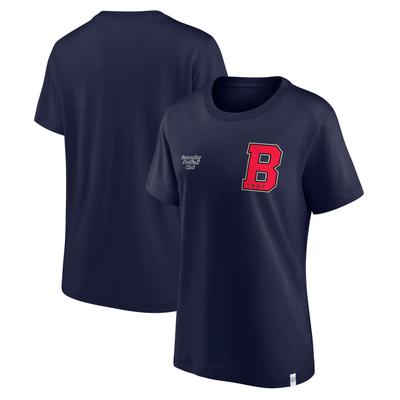 Barnsley Campus Icons Graphic T-Shirt – Maritimes Blau – Damen Image