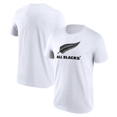 All Blacks T-Shirt mit primärer Logo-Grafik – Weiß Image