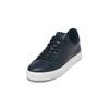 Sneaker MARC O'POLO "aus edlem Rindnappaleder", Herren, Gr. 44, blau (navy), Obermaterial: 100% Leder, unifarben, casual, Schuhe