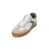 Sneaker MARC O'POLO "aus hochwertigem Rindleder", Herren, Gr. 41, weiß, lucious moss, Obermaterial: 100% Leder, unifarben, casual, Schuhe