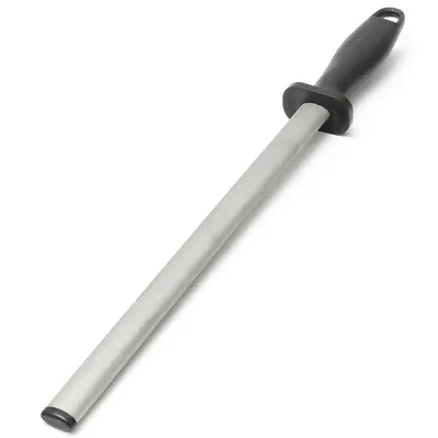 17Inch 600 Kitchen Grit Diamond Knife Sharpener Sharpening Steel Rod Stone