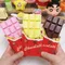 Chocolate Bar Squishy Slow Rising White Chocolate Bar Slow Rebound Squeeze Toy Food Stress Release