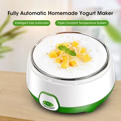 1L Electric Mini Yogurt Maker Automatic Multifunctional 220V Household Rice Wine Maker DIY Yogurt