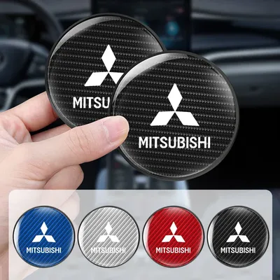 Car Coaster Waterproof Non-Slip Mat Water Cup Slot Decoration Accessories For Mitsubishi Lancer 9