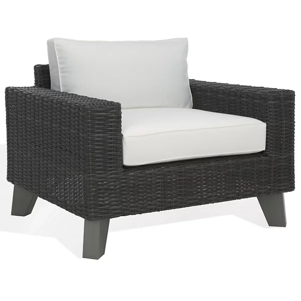 Alder & Ore Melva Wicker Patio Outdoor Lounge Chair