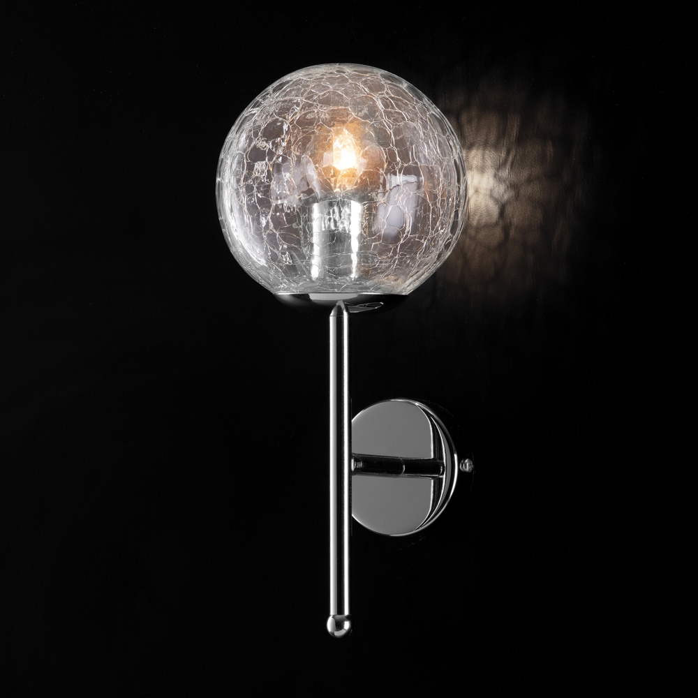 Bonetti Illumina - Tresor - Wandleuchte aus poliertem Chromeisen, 1 Licht .14 - P.15 - BL215-AP1-CR Image