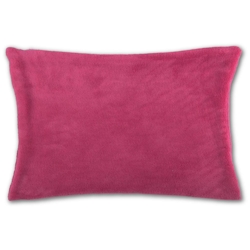 Bestlivings Kissenhülle Kuschel ca. 30 x 50cm pink - fuchsia mit Füllung Image