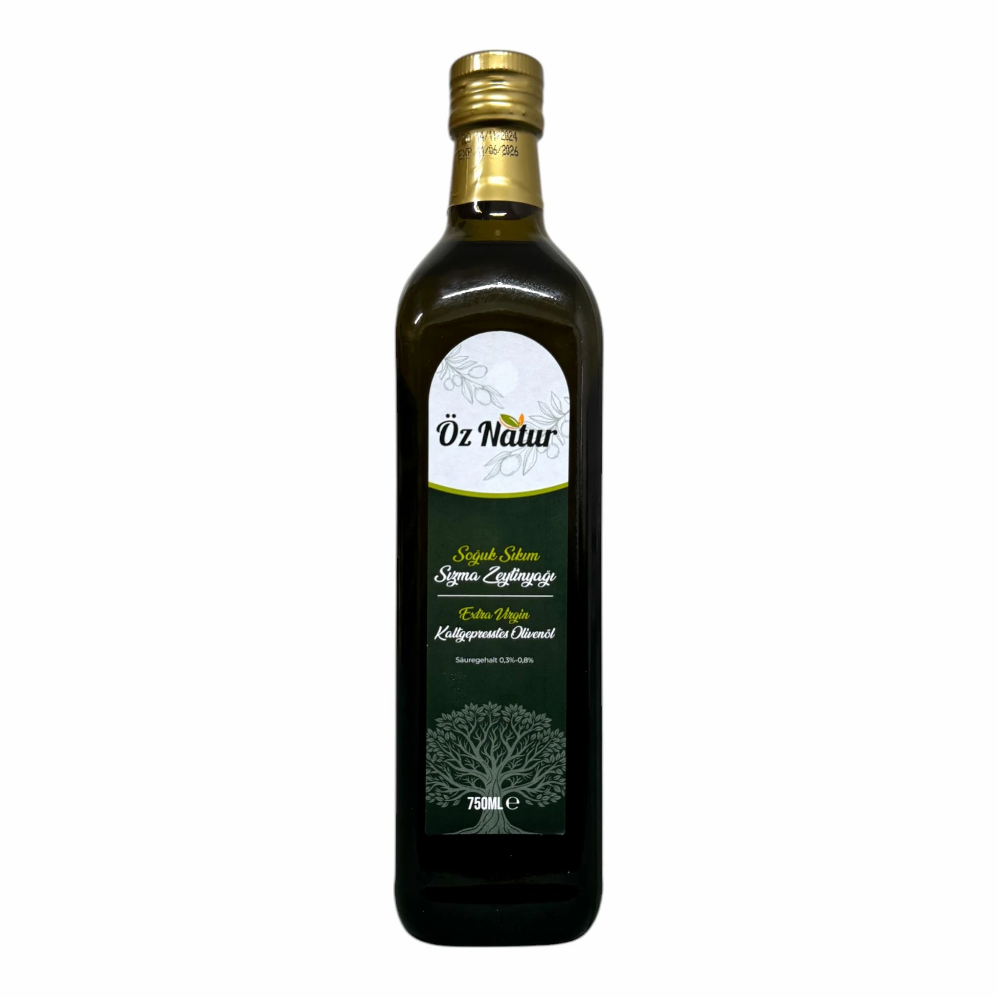 Öz Natur | Olio d'oliva extravergine (cold pressed) 750 ml