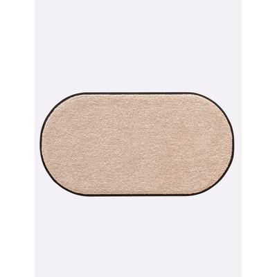 Fußmatte SALONLOEWE Gr. 1, beige (sand), B:40cm H:7mm L:75cm, Polyamid, Kunstfaser, Teppiche Image