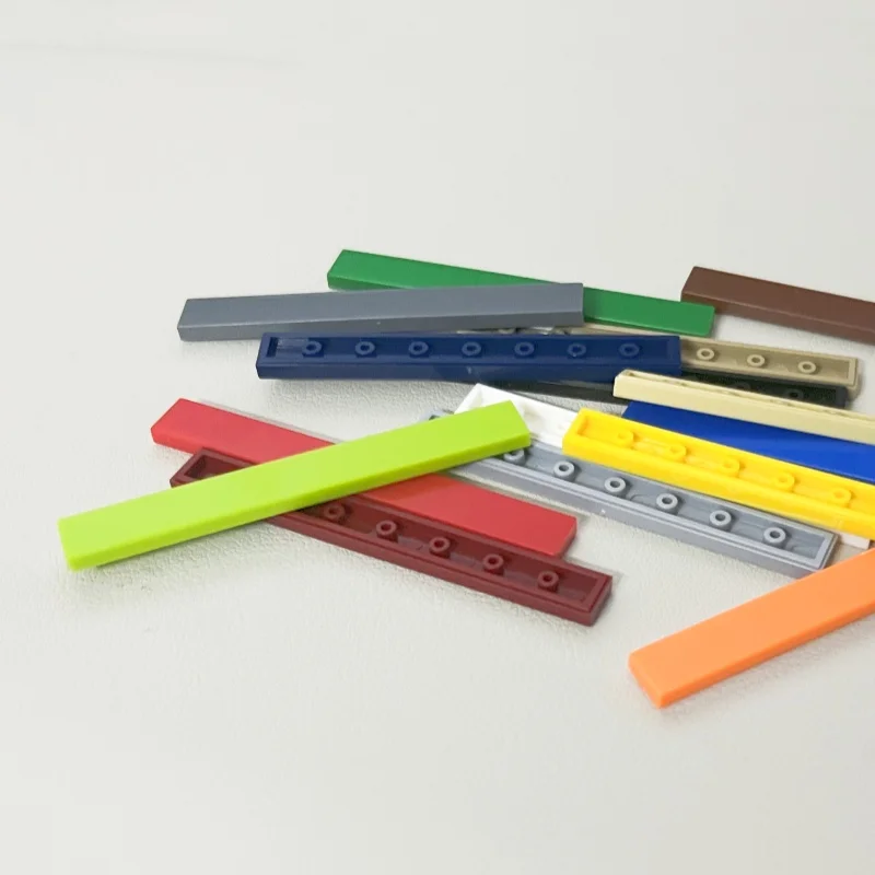 Lot 4162 Flache Fliesen 1x8 Licht Panel Gebäude Blöcke Spielzeug Für Kinder Kompatibel Pädagogisches Kreative Größe Geschenk DIY MOC Image