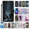 Blumenmuster Flip Case für Samsung Galaxy A16 A25 A36 A56 5G A15 4G A165F Wallet Leder Phone Cases Stand Book Cover Bag 2025