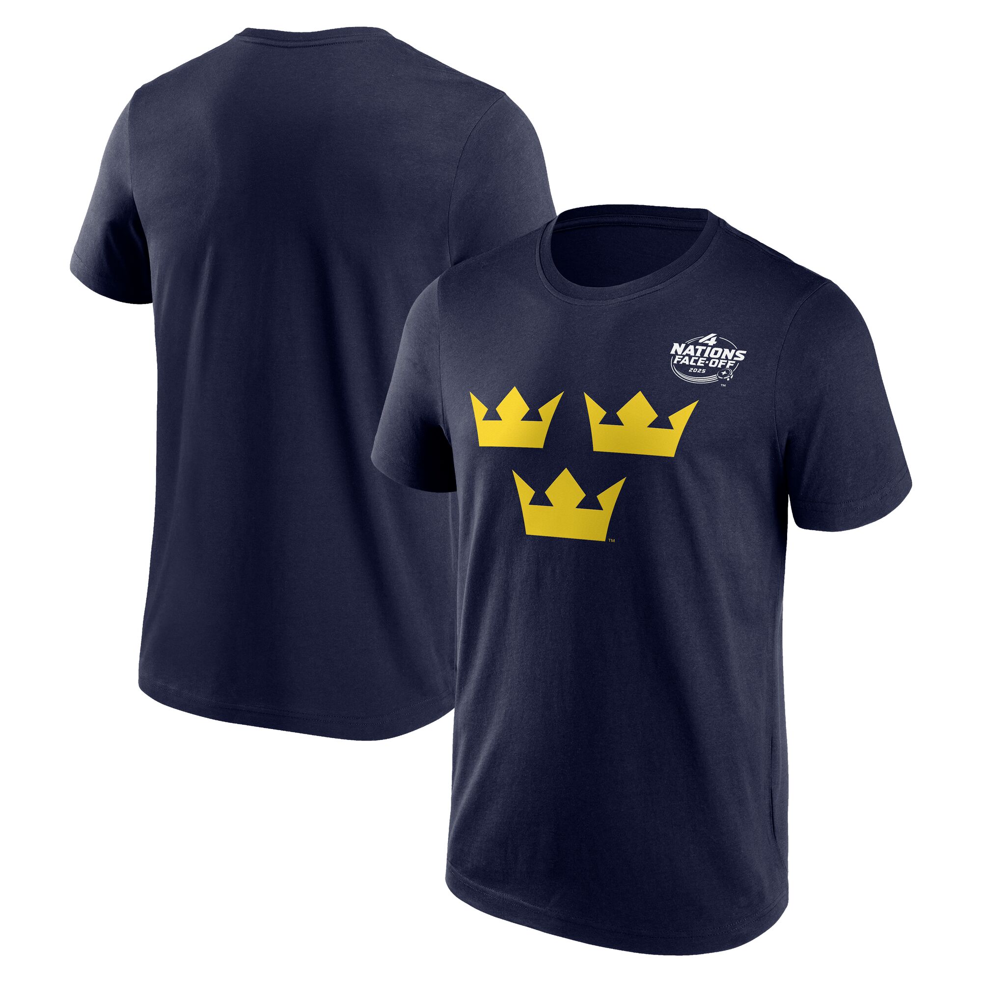 NHL 4 Nation Sweden Primäres Logo T-Shirt - Herren Image