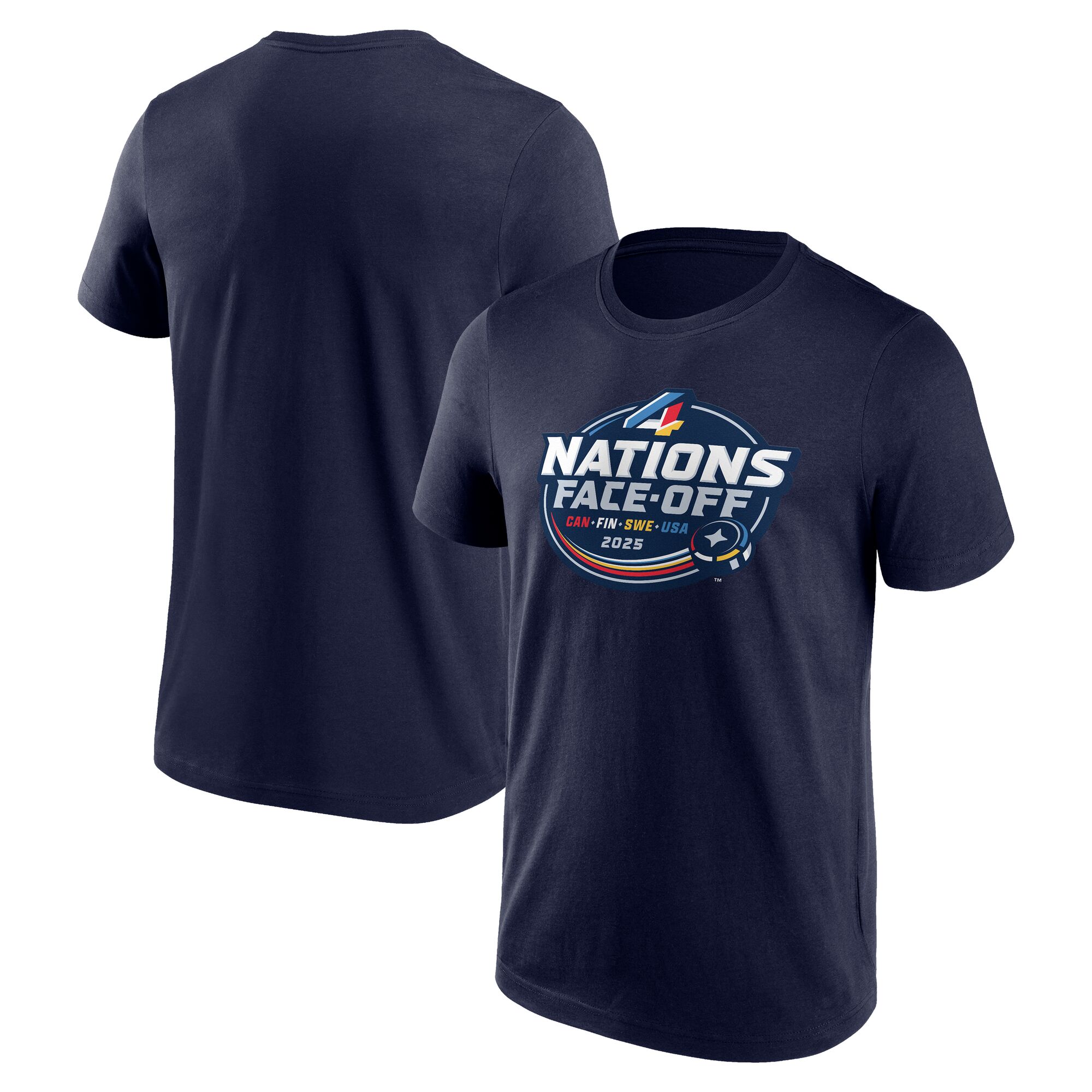 NHL 4 Nations Veranstaltungslogo T-Shirt - Herren Image