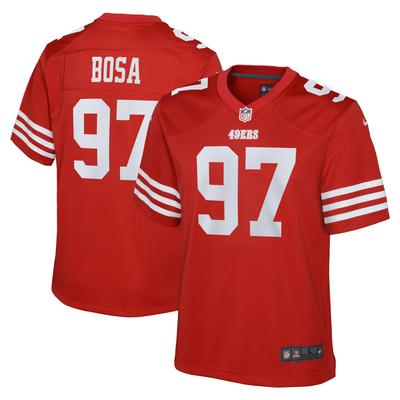 San Francisco 49ers Nike Game Heimtrikot - scharlachRöt - Nick Bosa - Jugendliche Image