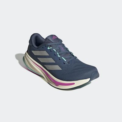 Laufschuh ADIDAS PERFORMANCE "SUPERNOVA RISE 2", Gr. 40, preloved ink, matte silber, preloved ink, Textil, Synthetik, sp