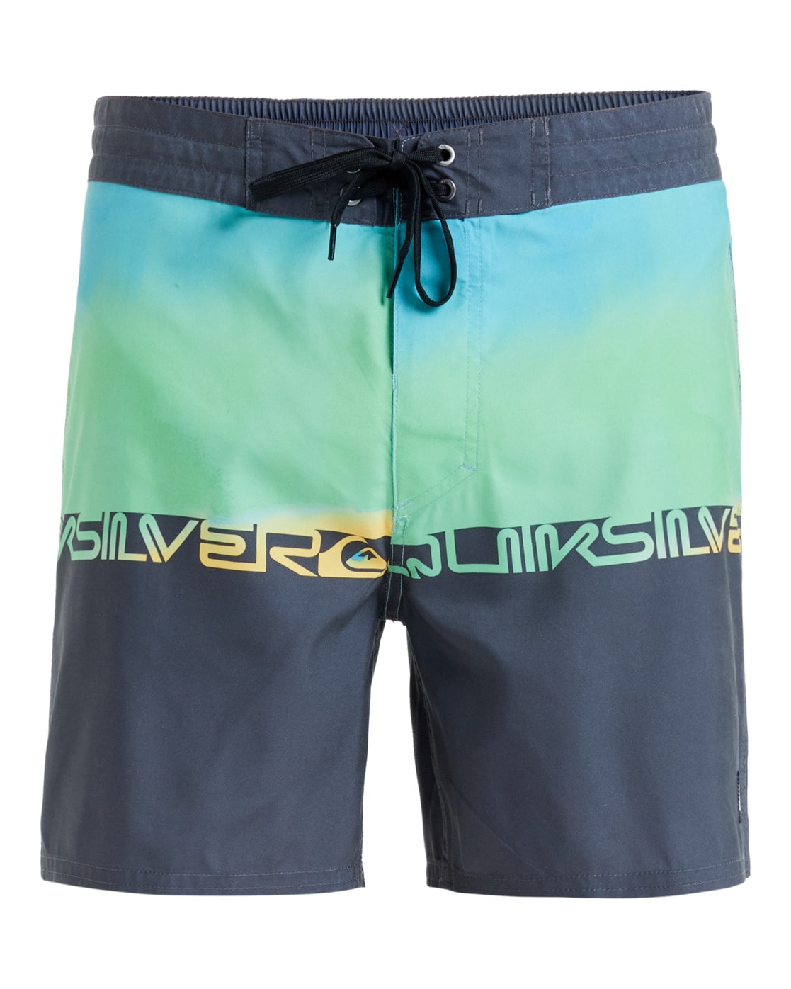 Boardshorts QUIKSILVER "Everyday 16", Herren, Gr. 28(XS), grün (summer grün wordblock), 100% Polyester, Hosen Image