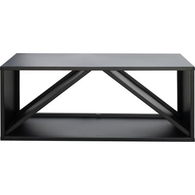 Kaminholzregal WESTMANN, schwarz, B:35cm H:40cm T:104cm, Stahl, Kaminholzlager, mit beschichtetem Stahlrahmen Image
