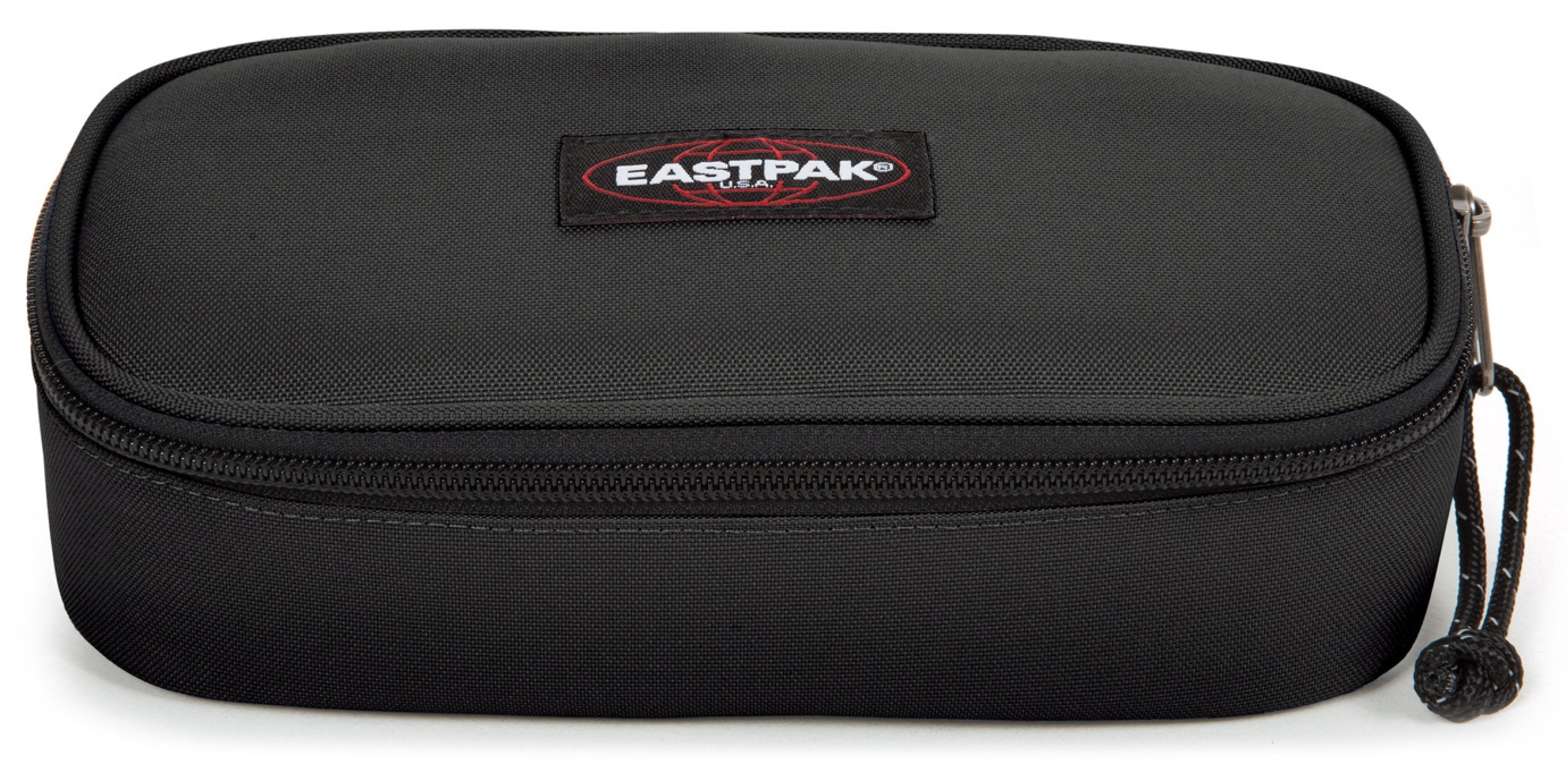 Schreibgeräteetui EASTPAK "OVAL XL SINGLE", Kinder, schwarz, Polyester, Schreibgeräteetuis, im praktischen Design
